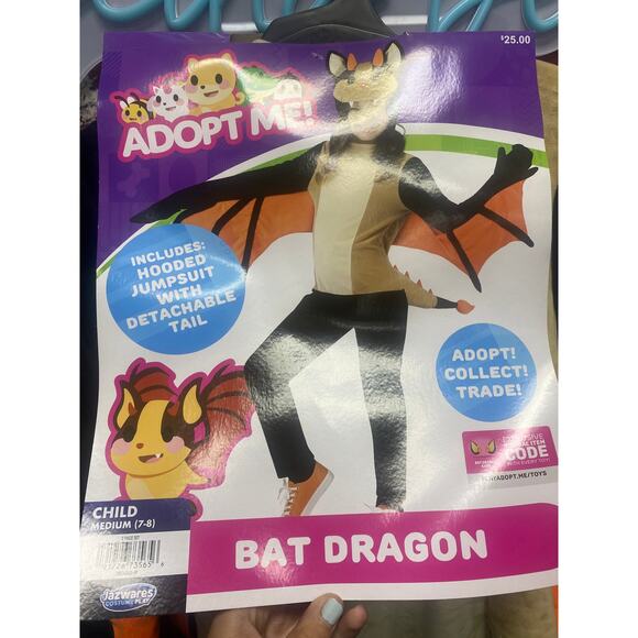 NWT - Bat Dragon Kids Costume - Medium - Picture 1 of 4